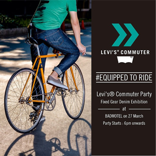 LEVI'S ® COMMUTER #EQUIPPED TO RIDE