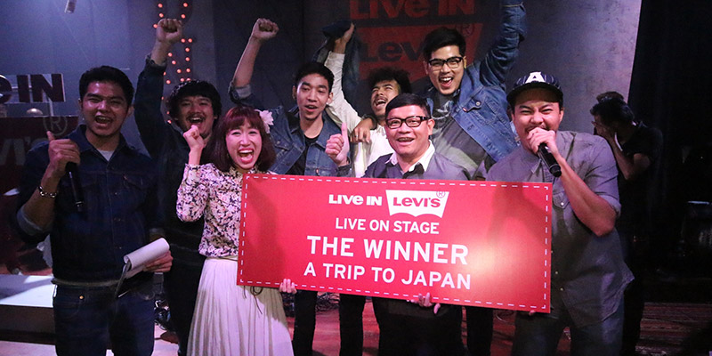ลีวายส์® เบิกตัวผู้ชนะเลิศใน Live in Levi’s® Live on Stage